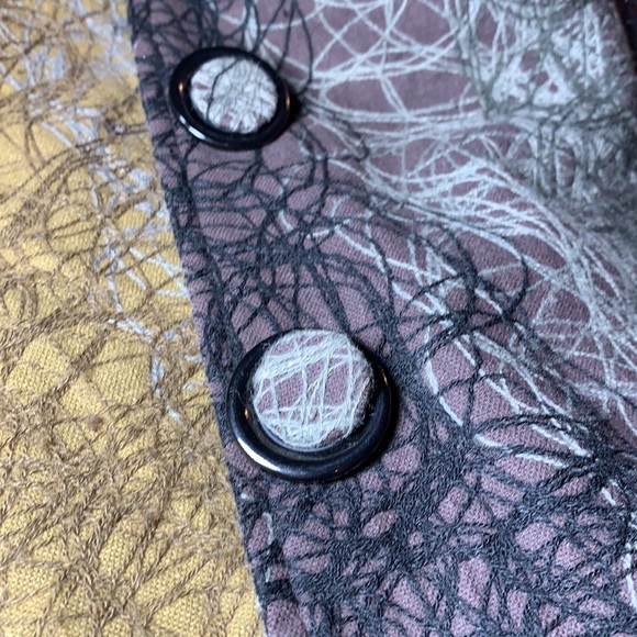 Fab, patterned, tapestry, ruffle coat!! - Picture 11 of 14